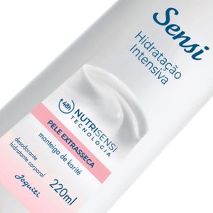 Hidratante Corporal Jequiti Sensi Pele Extrasseca 220ml