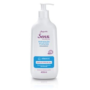 Hidratante Corporal Jequiti Sensi Sem Perfume Hipoalergênico 400ml