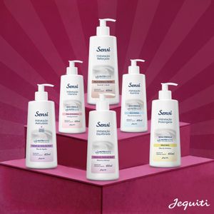 Hidratante Corporal Jequiti Sensi Rosa 400ml