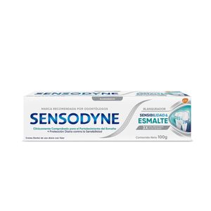 Creme Dental Sensodyne Sensibilidade & Esmalte Branqueador 100g