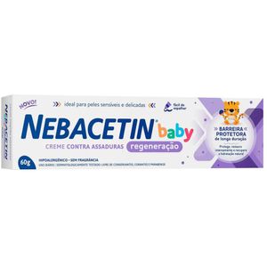 Creme Para Assaduras Nebacetin Baby Regeneração 30g