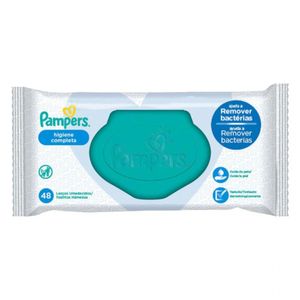 Lenços Umedecidos Pampers Higiene Completa 48 Unidades