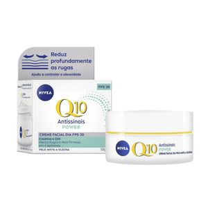 Creme Facial Nivea Q10 Plus Antissinais 52g