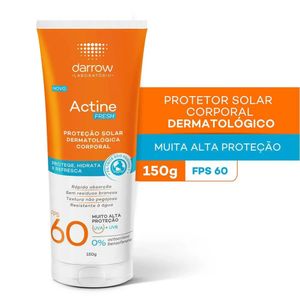Protetor Solar Corporal Actine Fresh Fps60 Incolor 150g