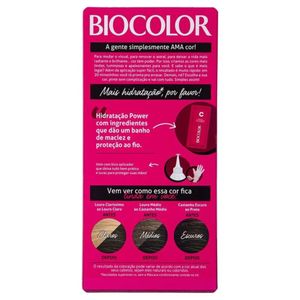 Tintura Biocolor Creme 3.0 Castanho Escuro Chique 110g