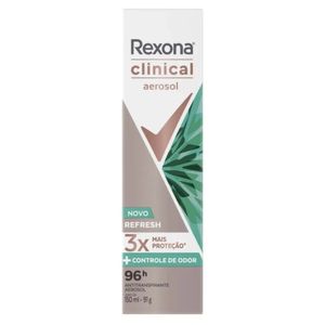 Desodorante Aerossol Rexona Clinical Refresh 96h 150ml