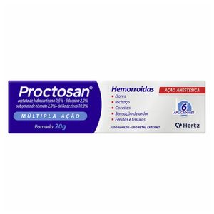 Proctosan Pomada 20g + 6 Aplicadores