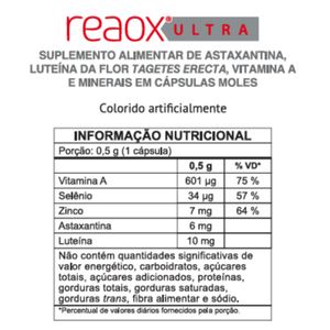 Reaox Ultra 30 Cápsulas Gelatinosas