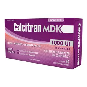 Calcitran Mdk 30 Comprimidos