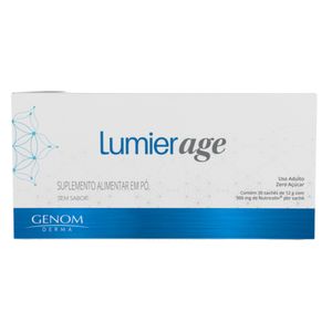 Suplemento Alimentar Em Pó Lumier Age 30 Sachês 12g