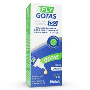 Fly Gotas 150mg Sabor Laranja 15ml