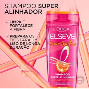 Shampoo Elseve Liso Dos Sonhos 400ml