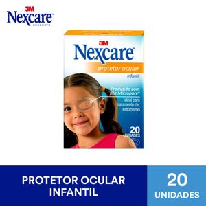 Protetor Ocular Nexcare Infantil 20 Unidades