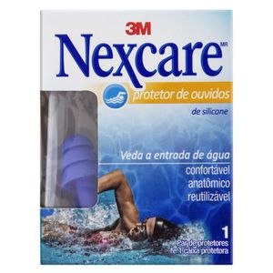 Protetor De Ouvido De Silicone Nexcare 3m 1 Par