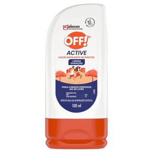 Loção Repelente Off! Active Longa Duração 100ml