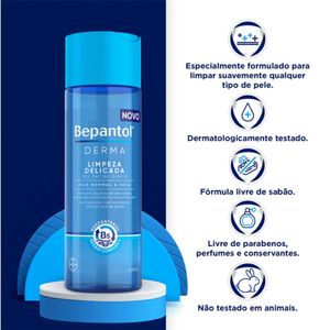 Gel De Limpeza Facial Bepantol Derma 200ml