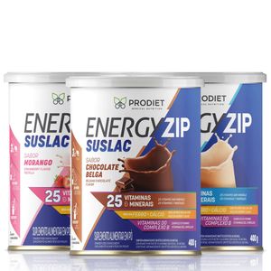 Suplemento Alimentar Energyzip Suslac Morango - 400g