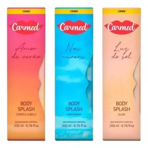 Body Splash Hidratante Corpo E Cabelo Luz Do Sol Carmed - 200ml