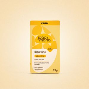 Sabonete Em Barra Infantil Glicerina João E Maria Cimed - 75g