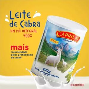 Leite De Cabra Em Pó Caprilat Scabra - 400g