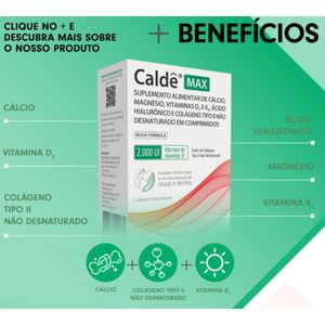 Suplemento Alimentar Caldê Max 60 Comprimidos