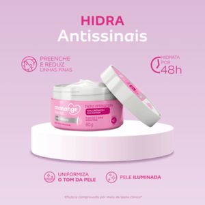 Hidra Facial Monange Antissinais 80g