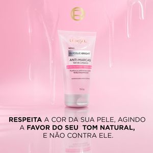 Gel De Limpeza Facial L'oréal Paris Glycolic Bright Anti-marcas 150g