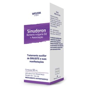 Sinudoron Berberis Vulgaris D2 + Associações Solução Oral 50ml