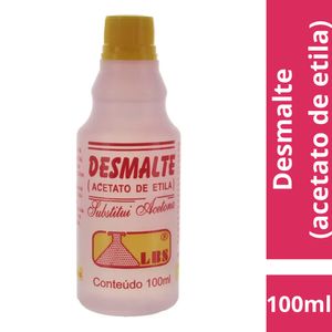 Removedor De Esmalte Desmalte Sem Acetona Lbs 100ml