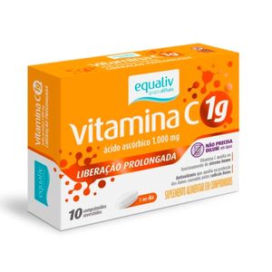 Vitamina C 1g Equaliv 10 Comprimidos
