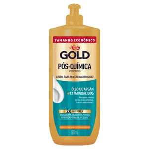 Creme De Pentear Niely Gold Pós Química Poderoso 500ml