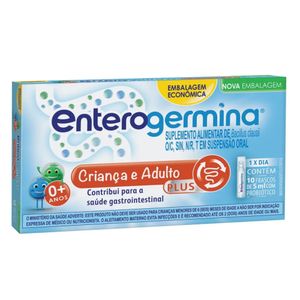 Enterogermina Suspensão Oral 10 Flaconetes De 5ml