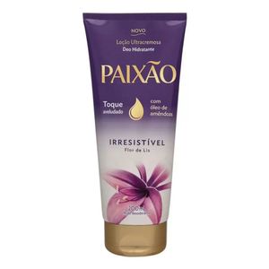 Loção Ultracremosa Hidratante Corporal Paixão Irresistível Flor De Lis 200ml
