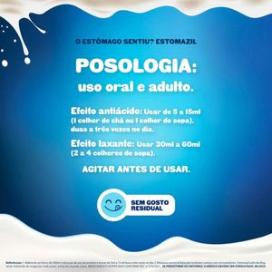 Leite De Magnésia Estomazil Tradicional 300ml