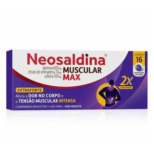 Neosaldina Muscular Max 16 Comprimidos