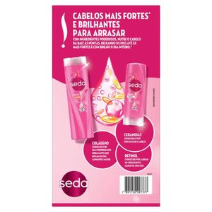 Kit Seda Ceramidas Shampoo 300ml + Condicionador 190ml