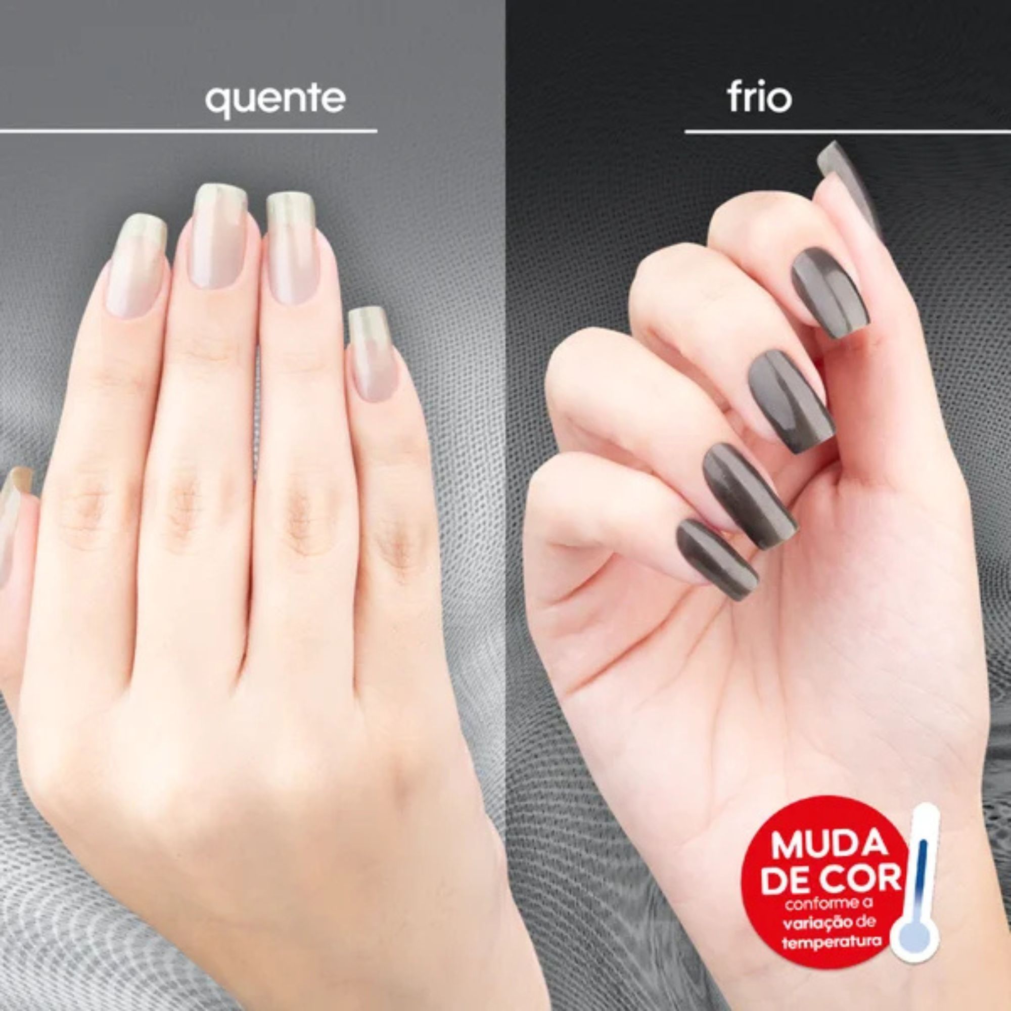 ESMALTE CREMOSO IMPALA (IM)PREVISIVEL DUO COLOR DESENROLADA E MISTERIOSA 7,5ML