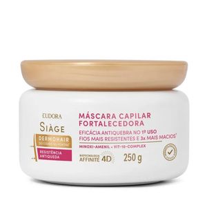 Máscara Capilar Eudora Siàge Dermohair Resistência Antiqueda 250g