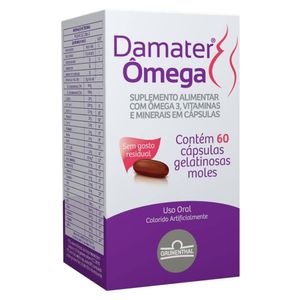 Damater Ômega 60 Cápsulas