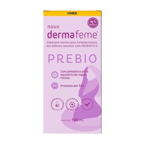 Sabonete Líquido Íntimo Cimed Dermafeme Prebio 100ml