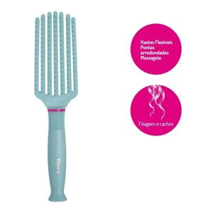 Escova De Cabelo Ricca Cachos Vibrantes 1 Unidade