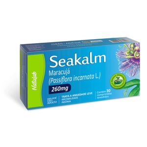 Seakalm Passiflora Incarnata L. 260mg 30 Comprimidos