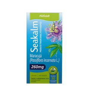 Seakalm Passiflora Incarnata L. 260mg 30 Comprimidos