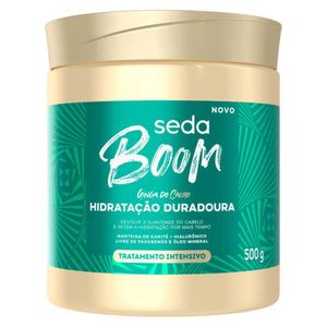 Máscara Capilar Seda Boom Hidratação Duradoura 500g