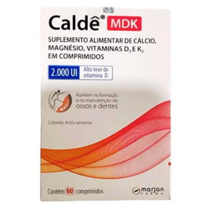 Calde Mdk 2.000ui 60 Comprimidos