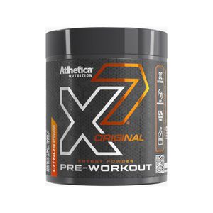 Pré Treino X5 Original Citrus Laranja Limão 300g Atlhetica Nutrition