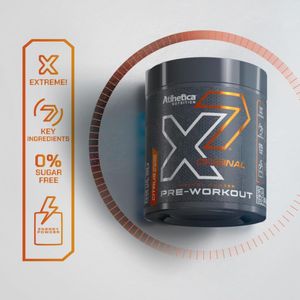Pré Treino X5 Original Citrus Laranja Limão 300g Atlhetica Nutrition