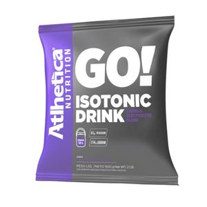 Suplemento Atlhetica Nutrition Go! Isotonic Drink Guaraná Com Açaí Refíl 900g