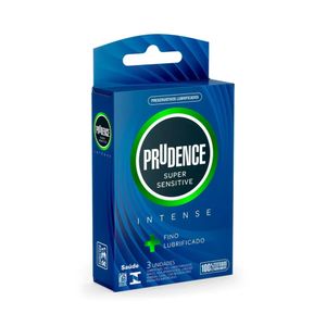 Preservativo Prudence Super Sensitive Intense 3 Unidades