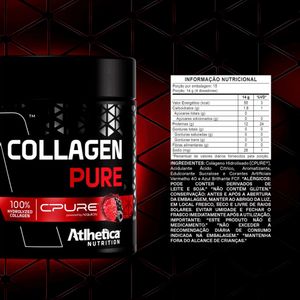 Collagen Pure Frutas Vermelhas 210g Atlhetica Nutrition